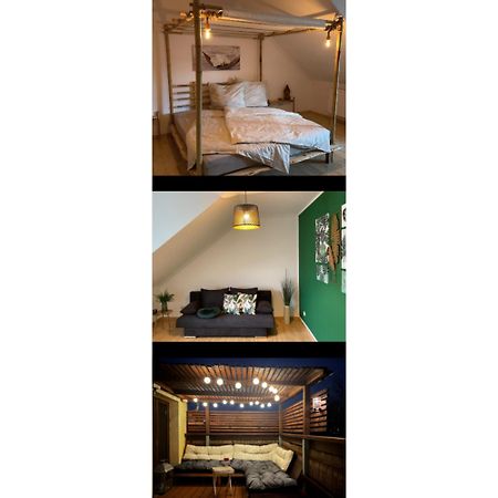 Bambus, Jungle, Dachterrasse & Bequem Bis Zentrum Radebeul Bagian luar foto